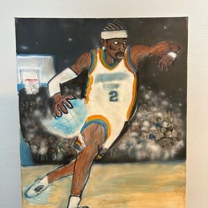 1/1 Airbrush Canvas ‘SHAI OKC THUNDER’